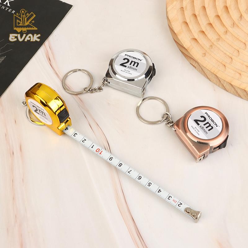Alittlesetrtu Nhỏ Di Động Di Động Băng Đo 2M Băng Thép Đo Hộ Gia Đình VN