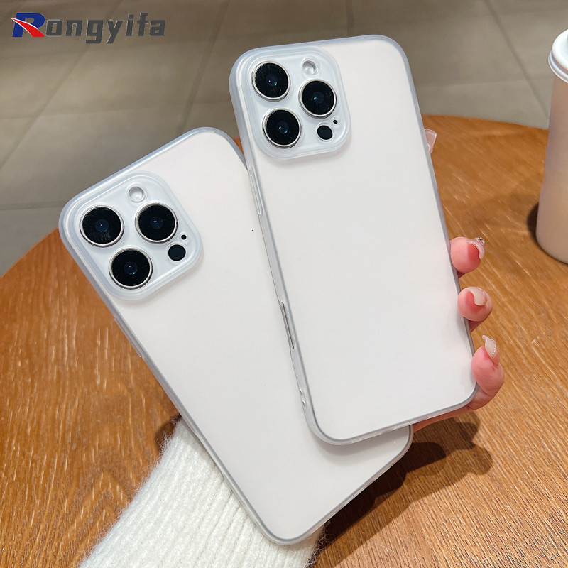 Ốp Sương Mù Băng Sương Mù Cho Samsung Galaxy A56 A55 A54 A53 Note 20 Ultra 10 Plus 9 5G 4G Matte Ốp lưng Dễ Thương Đơn Giản Mềm Chống Sốc