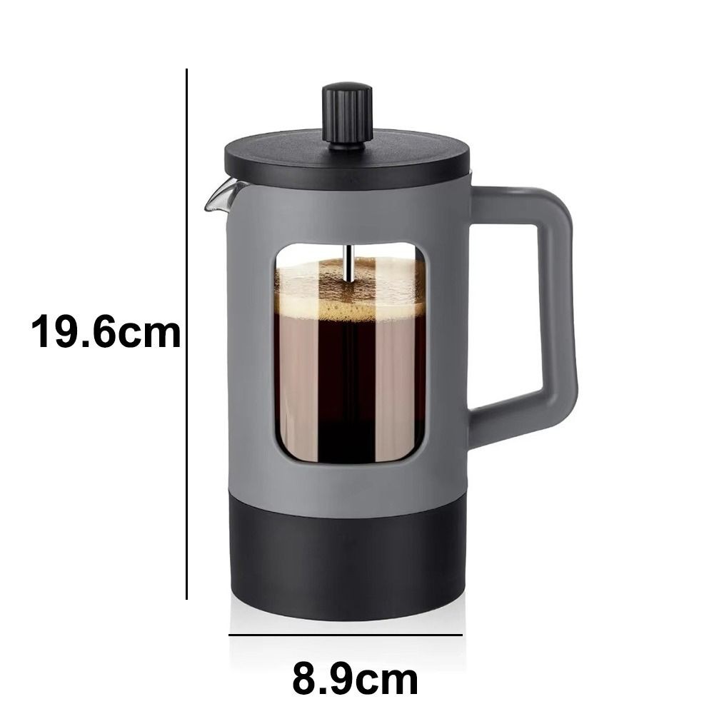 Máy pha cà phê trà ép kiểu Pháp SNUGHOUSE 600ml, chịu nhiệt, đa chức năng, chống rỉ sét, di động