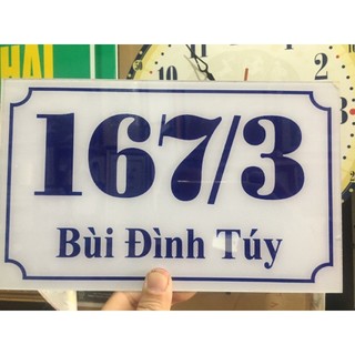 Biển số nhà, in UV trên mica bảng phòng ban, bảng công ty, biển cty, hộ KD , Alu gương thiết kế yêu cầu (GIAO HỎA TỐC)