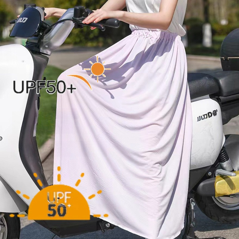 Váy Quây Chống Nắng Nữ,UPF50++,Chất Liệu Băng Lụa Lạnh Chống Tia UV,Freesize