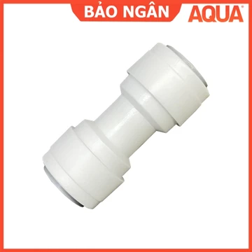 Nối 10 10, Nối Thẳng Hai Đầu Ống 10mm - Nối Nhanh Ống 10mm - Co cút máy lọc nước