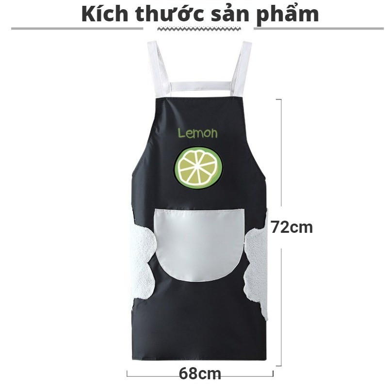 Tạp Dề Chống Thấm NướcVà Chống Thấm Dầu Dành,Tạp Dề Phụ Nữ Dễ Thương Nhà Bếp