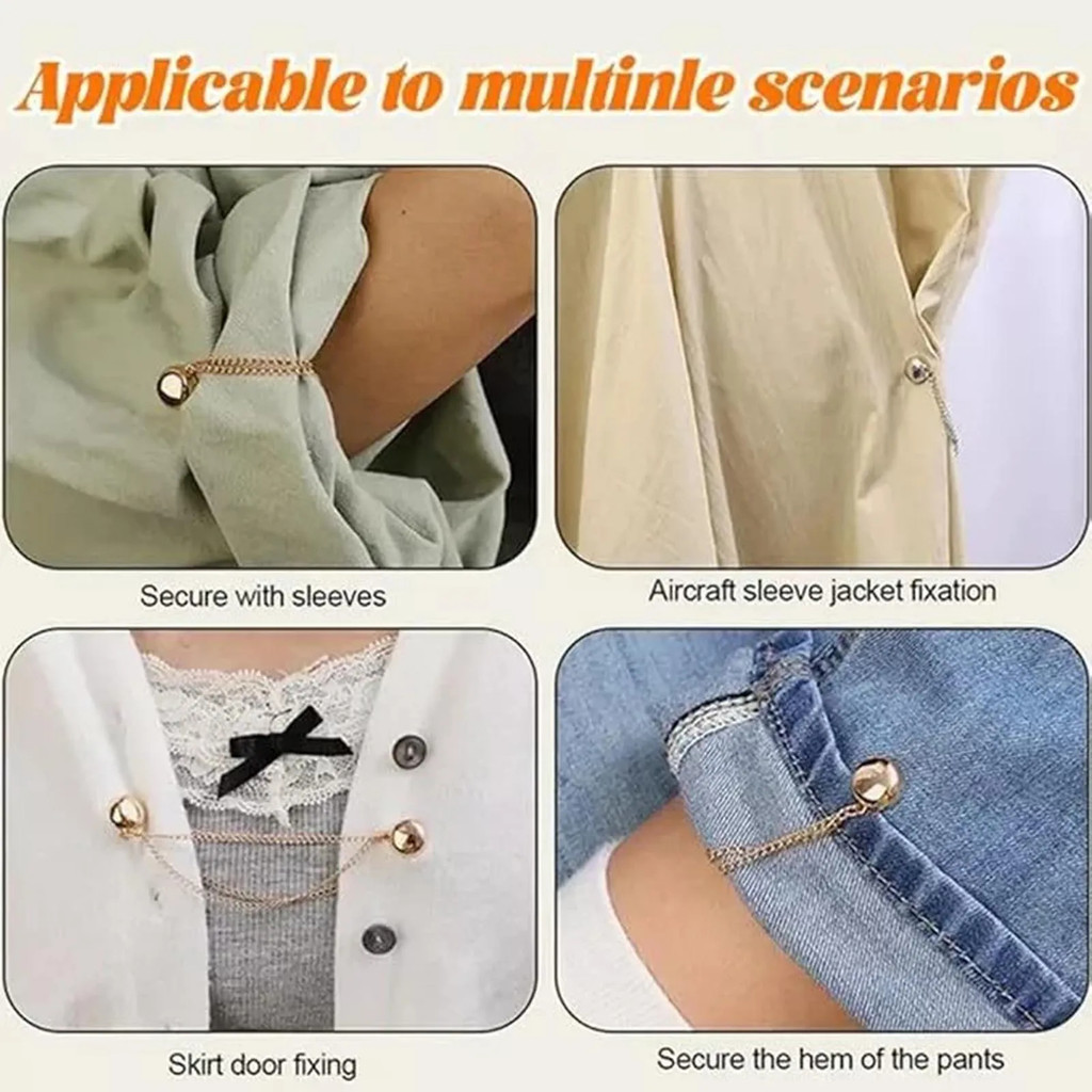 Kẹp quần áo từ tính đa chức năng Kẹp từ tính Hijab Kẹp phụ kiện quần áo từ tính