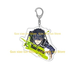 Móc khóa Guo Xiao Luo Blue Lock Rensuke Kunigami Shouei Barou Yo Hiori móc khoá bằng arcrylic trong suốt