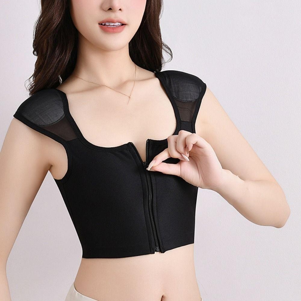 ChipHive Bình Thường Hóa Ngực - Áo Tank Top Lưới Mềm Mại Hỗ Trợ Định Hình