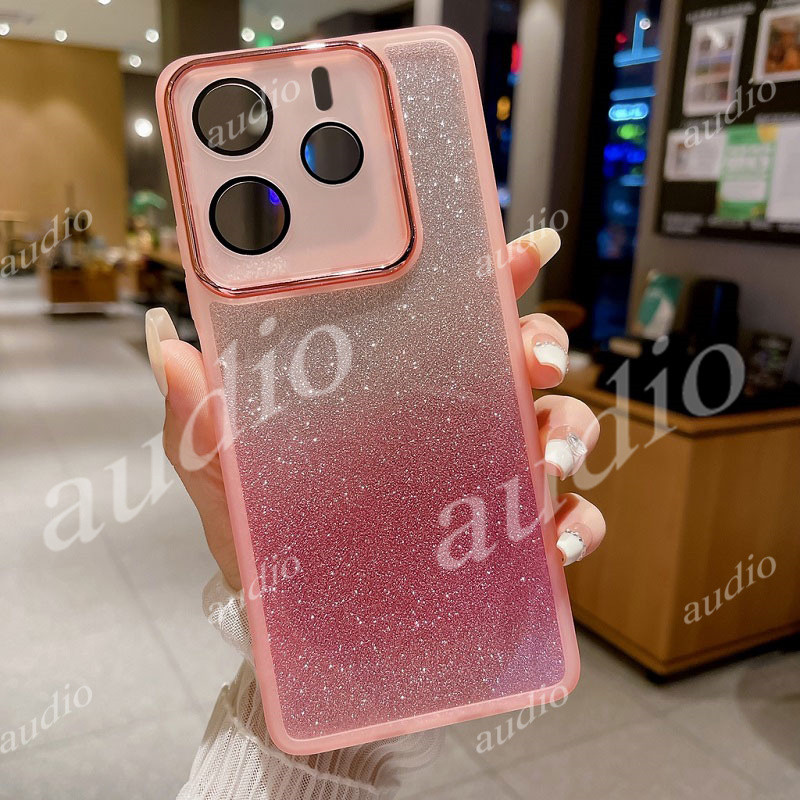 Redmi Note 15 14 5G 4G Ốp điện thoại Bling Long lanh cho Redmi Note 14 15 Pro Plus Pro+ 14Pro 14Pro+ 15Pro 15Pro+ 5G 4G Vỏ chống sốc trong suốt trong suốt với mặt sau bảo vệ ống kính máy ảnh đầy đủ cho Redmi Note14 Note15 Pro Pro+ Note14Pro+ Note15Pro+ 5G