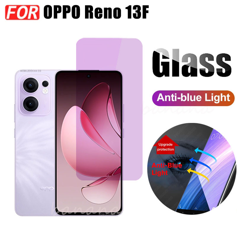 Ốp Điện Thoại Chống Sốc OPPO Reno 13F 4G Cho Reno 13 F Reno 12F 11F Kính Cường Lực Và Ống Kính Chống Tia Xanh