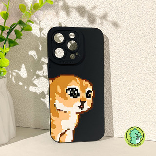 Ốp Điện Thoại Pixel Mèo Meme Ngộ nghĩnh Cho Vivo V50 Lite V50E Y29 Y29S Y04 T4X X200 Ultra X200S iQOO Z10 Turbo Pro Neo 10 Pro Plus 5G 4G Ốp Lưng Mềm Mờ Hoạt Hình Dễ Thương