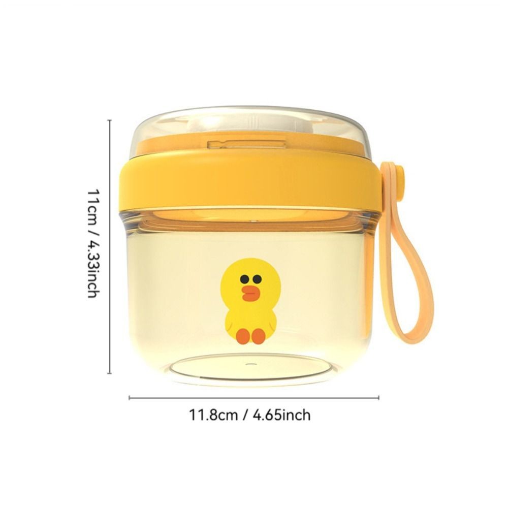 Cốc ăn sáng CATIYAHA, Bát sữa chua chống rò rỉ 650ml, Cốc Salad cầm tay có thể tái sử dụng cho sữa chua hạt ngũ cốc yến mạch
