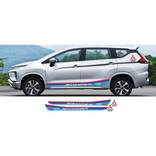 Tem xe xpander isuzu, kia, suzuki, toyota, huynhdai, mitsubishi, Decal dán sườn xe cho các dòng ô tô 7 chỗ