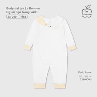 La pomme SS2025 BST La Pomme Người bạn trong vườn -Trắng T6.0