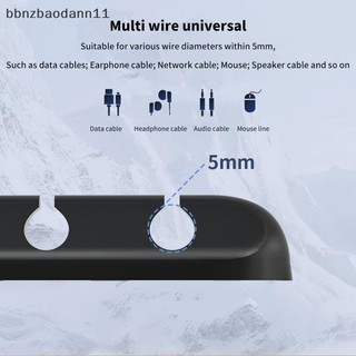 [BBNZDD] Quản lý tổ chức cáp Giá đỡ dây cáp USB linh hoạt Cuộn dây silicon nhỏ gọn cho bàn phím chuột Bảo vệ tai nghe BVAH