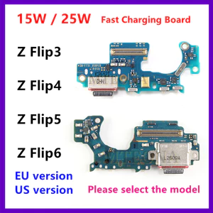 Cổng Sạc USB 25W Flex Cho Samsung Galaxy Z Flip 4 3 5 6 SM-F711 F721 F731 F741 Cổng Kết Nối Dock USB Bảng Sạc Nhanh Flip4