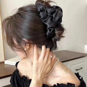 Cloud Satin Grab Clip - Đầu Lưng Lớn, Mũ Đội Đầu Cao Cấp