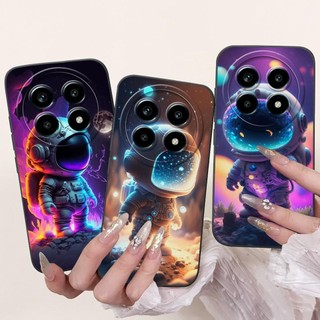 Dành Cho Realme 12 + 12 Plus 12x Realme12 5G Vỏ Điện Thoại Rồng Phi Hành Gia Funda Vỏ Hoạt Hình Silicon Mềm RMX3997 RMX3999 RMX3867