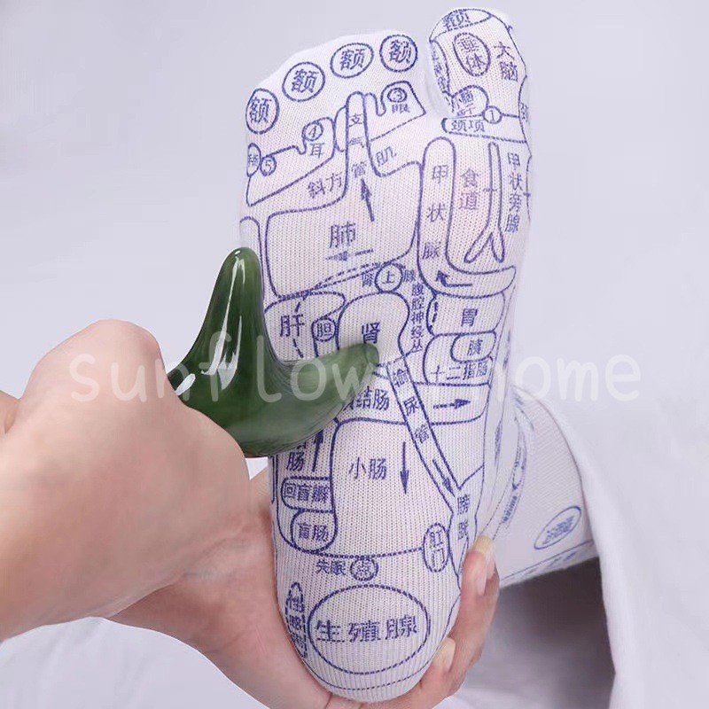 Tất bấm huyệt kinh tuyến chân Tất chăm sóc sức khỏe