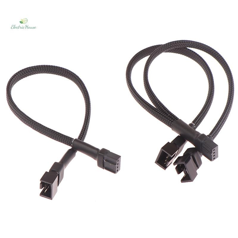 [Nhà Điện] 1 Cáp Chia Quạt 4pin Cáp Chuyển Đổi 1 Đến 1 2 3 4 Máy Tính CPU Quạt Chia PC Quạt Nối Dài Phụ Kiện Cáp Nguồn mới