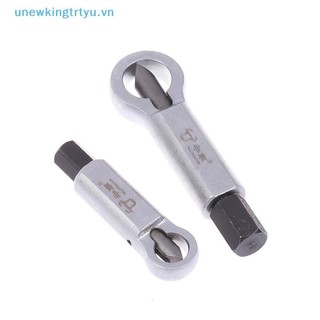 Unewtyu 1 Bộ chia đai ốc bằng thép hợp kim hạng nặng 9 đến 27mm Bộ dụng cụ loại bỏ đai ốc rỉ sét để khai thác thủ công VN