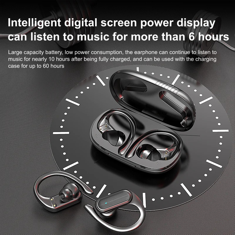 Tai nghe A520 nhét tai điều khiển cảm ứng Bluetooth 5.3 chống nước âm thanh HiFi có micrô
