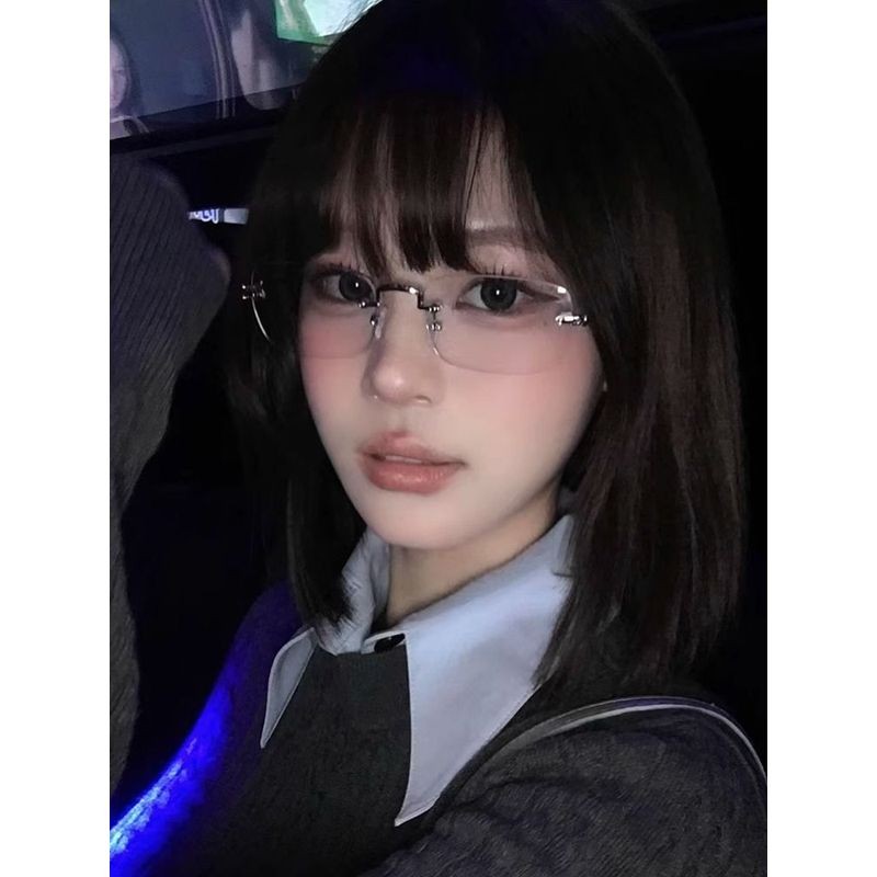 Kính không vành chống tia xanh phong cách Yujie