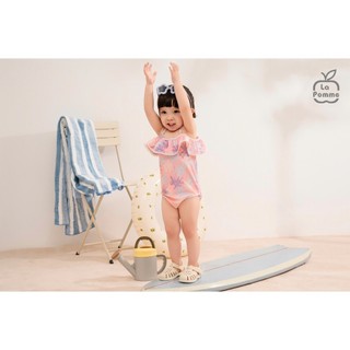 La pomme SS25  Bộ bơi liền thân La Pomme cách điệu thời trang - cho bé T6.0