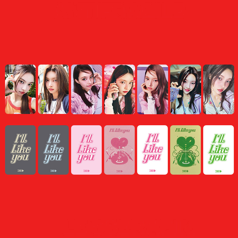 ILLIT Bomb GLLIT THÀNH VIÊN Thẻ Lomo LIGHT STICK Acrylic Móc Khóa