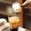 Shines 70 / 100ml Tay Cầm Gỗ Thủy Tinh Espresso Đo Cốc Sữa DIY Bình Đựng Cà Phê Ransparent Trong Suốt Bếp Đo Cốc VN