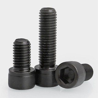 ((LXY) ốc lục giác/ốc lục giác chìm/12.9 Ốc Vít Lục Giác Thép carbon Răng nhỏ/Ốc Vít  Lục Giác  loa/bulong Lục Giác chìm đầu trụ trơn/Chủ đề ngược M4 / M5 / M6 / M8 / M10 / M12 / M16 * L: 10-80mm (RM-VN-1)