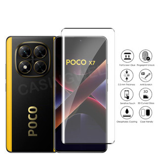 POCO X7 2025 Tấm Bảo Vệ Màn Hình Cho POCO X7Pro PocoX7 Poco X7Pro X 7 Pro F6 Pro Turbo 4 4G 5G Full Cover Mặt Trước Mặt Sau Bảo Vệ Ống Kính Kính Cường Lực Phim