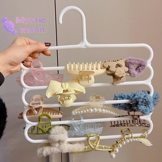 [Mystic] Giá để đồ móng vuốt tóc Giá đỡ sức chứa lớn Giá đỡ kẹp tóc treo tường Giá lưu trữ đa chức năng [Mới]