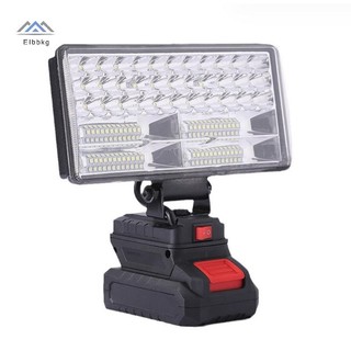 ELBBKG Cho 18V Pin Li-ion Đèn LED Làm Việc 3 / 4 Inch Đèn Pin Di Động Khẩn Cấp Cắm Trại Đèn Pha Mới