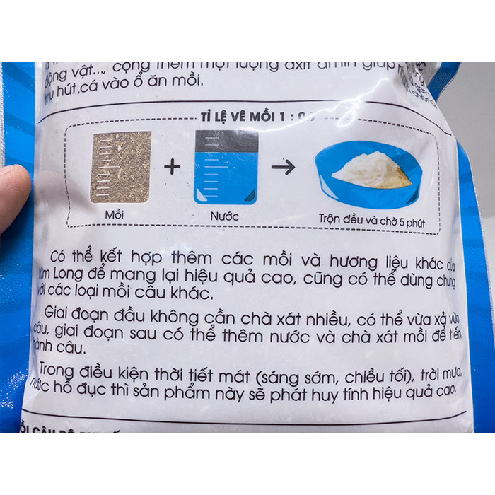 Gói 250gram Bột Mồi Cám Câu Cá Rô Phi Kim Long Số 1