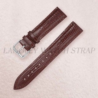 12 / 14 / 16 / 18 / 20 / 22mm Dây đeo đồng hồ da thật sáng bóng Dây đeo đồng hồ da bò đỏ cổ điển Mocha Mousse Dây đeo cổ tay màu nâu Nam Nữ Vòng tay Quà tặng năm mới màu đỏ