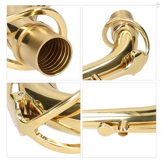 Hilivn) Alto Saxophone Cổ Đồng Thau Uốn Cong Cổ Sax Thay Thế Một Phần Phụ Kiện