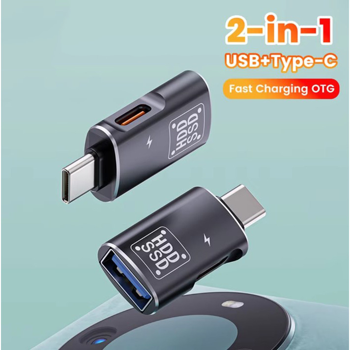 Bộ chuyển đổi Twitch 2 trong 1 Type-C sang USBOTG cho Xiaomi Redmi PD ...