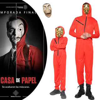 Nam Salvador Dali Mặt Trang Phục Người Lớn Trẻ Em Halloween Trang Phục Dự Tiệc Trọn Bộ Tiền Trộm Salvador Dali Phim Cosplay Trang Phục