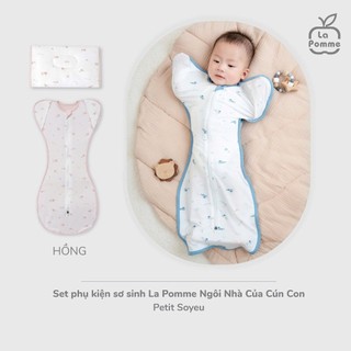 La pomme SS2025 BST nhộng chũn, gối  La Pomme Ngôi Nhà Của Cún Con - cho bé T6.0