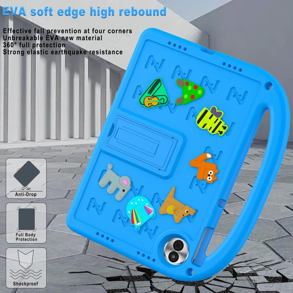 Ốp Lưng Cho Honor Pad 20 12.1 Inch 2026 HEY4-W09 / W19 Pad 10 2025 12.1 Inch EVA foam Trẻ Em Máy Tính Bảng Vỏ Trẻ Em Vỏ Cầm Tay Chống Sốc