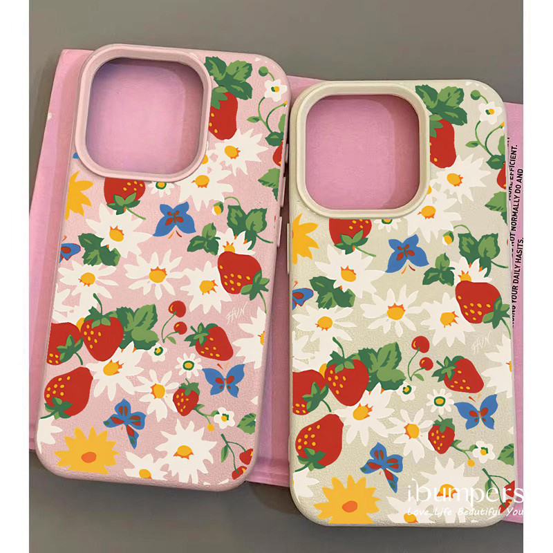 ibumpers Ốp Điện Thoại iPhone Họa Tiết Hoa Ngọt Ngào Thanh Lịch Cho IPhone 16 15 14 12 13 11 Pro Max IP 7 8 Plus X XS XR Ốp Lưng Mỏng Silicon Mềm Da Họa Tiết