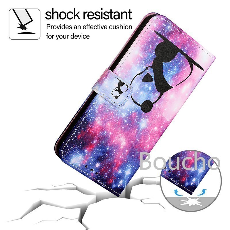 Dành Cho Motorola Moto G Play Power Stylus 2023 2024 2025 5G Ốp Lưng Da PU Lật Vỏ Chống Sốc