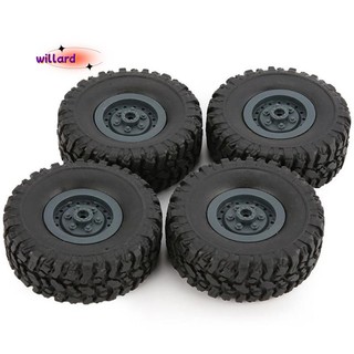 4 Vành Lốp Lốp Cho RC 1 / 16 Leo Xe Bánh Xích Xe B-1 / B-24 / C-14 / C-24 / B-16 Xe Tải Mô Hình Phụ Kiện,