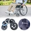 NOTE1 Xe đẩy mua sắm Bánh xe, Bánh xe lăn thay thế 5 inch, Xe đẩy du lịch chống trượt linh hoạt Phụ kiện xe lăn