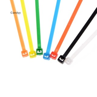 Ndy 100 Chiếc 3x100 Mm Nhựa Nylon Nhiều Màu Sắc Dây Cáp Tổ Chức Khóa Kéo Dây Đeo N