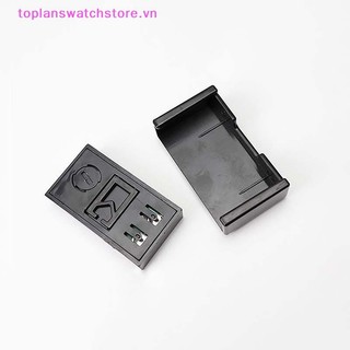Toplanswatchstore Bảng điều khiển ô tô Đồng hồ kỹ thuật số Xe tự dính có màn hình hiển thị ngày thời gian LCD VN