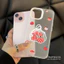 ibumpers Ốp Điện Thoại iPhone Hàn Quốc Hoa Văn Apple Ốp Lưng Trong Suốt Nhám Mờ Chống Bẩn Chống Sốc Cho IPhone 16 15 14 12 13 11 Pro Max IP 7 8 Plus X XS XR