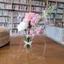 Bình hoa Acrylic trong suốt Phụ kiện sắp xếp hoa ba chiều Bình trang trí nhà cửa [mới]