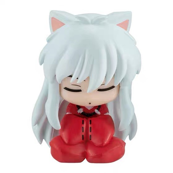 [Btf] Hàng có sẵn Nhật Bản BANDAI Gashapon BANDAI Inuyasha Đội ngủ Trang trí tư thế ngủ Thuốc diệt TT8Z