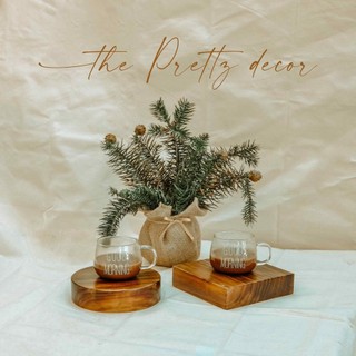 Miếng Gỗ Decor, Kệ để đồ, Đôn gỗ Đặt Cốc, Kê Cây, Đế Đèn, Chân Đèn, Trang Trí Nhà Cửa Gỗ Tự Nhiên