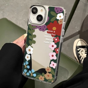 Ốp Điện Thoại Gương Hoa Bao Quanh Ins Phong Cách Tương Thích Cho Huawei Mate 80 Pro Max Nova 15 Pro Ultra 13i 12i 11i Y73 Y72 Y91 Vỏ Khung Mạ